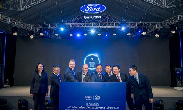 Ford Việt Nam đầu tư 82 triệu USD mở rộng nhà máy tại Hải Dương